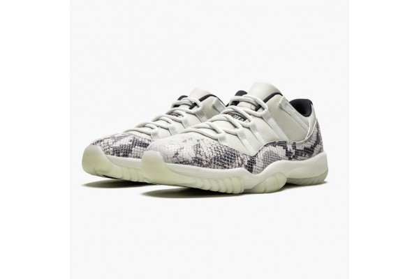 Air Jordan 11 Retro Low Snake Light Bone Women/Men CD6846-002