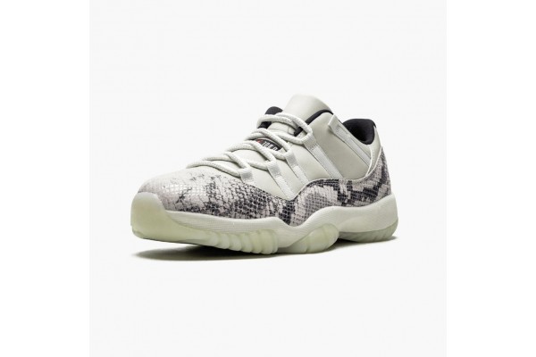 Air Jordan 11 Retro Low Snake Light Bone Women/Men CD6846-002