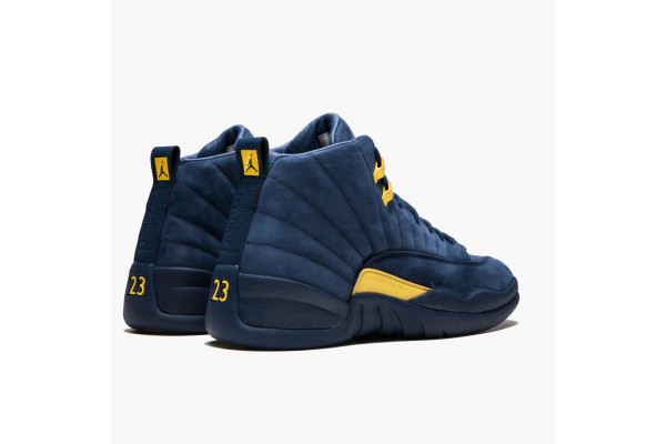 Air Jordan 12 Retro Michigan Men BQ3180-407