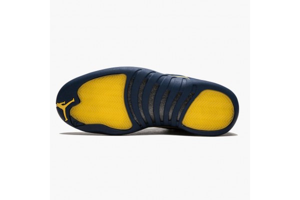 Air Jordan 12 Retro Michigan Men BQ3180-407