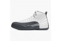 Air Jordan 12 Retro White Dark Grey Men 130690-160