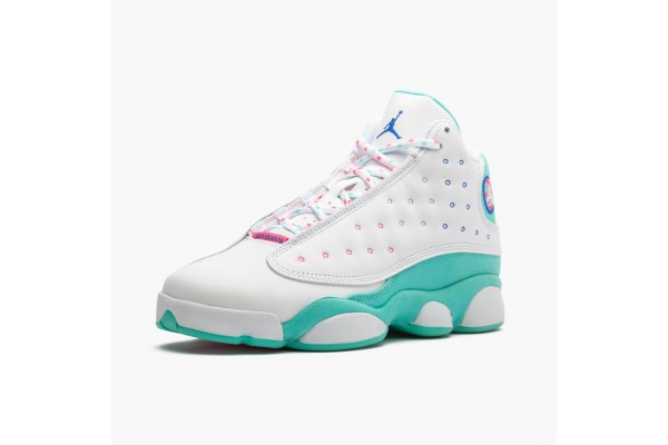 Air Jordan 13 Retro Aurora Green Womens 439358-100