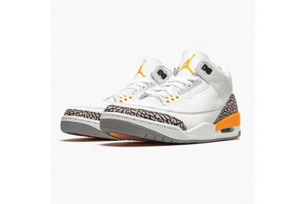 Air Jordan 3 Retro Laser Orange Women/Men CK9246-108