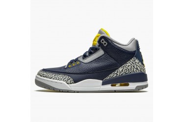 Air Jordan 3 Retro Michigan Men AJ3-820064