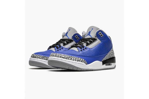 Air Jordan 3 Retro Varsity Royal Cement Women/Men CT8532-400