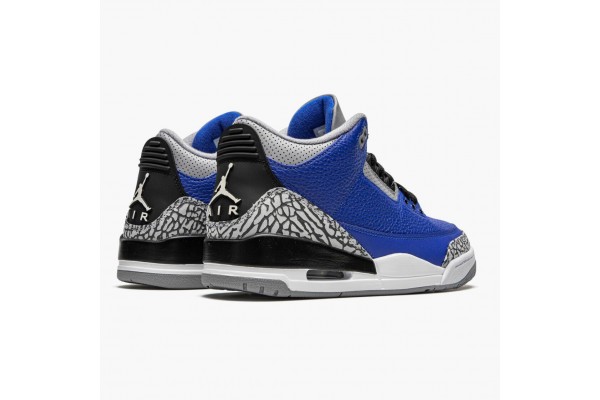 Air Jordan 3 Retro Varsity Royal Cement Women/Men CT8532-400