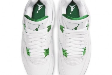 Air Jordan 4 Retro Metallic Green Women/Men CT8527-113