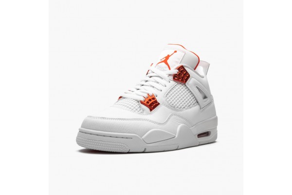 Air Jordan 4 Retro Metallic Orange Women/Men CT8527-118