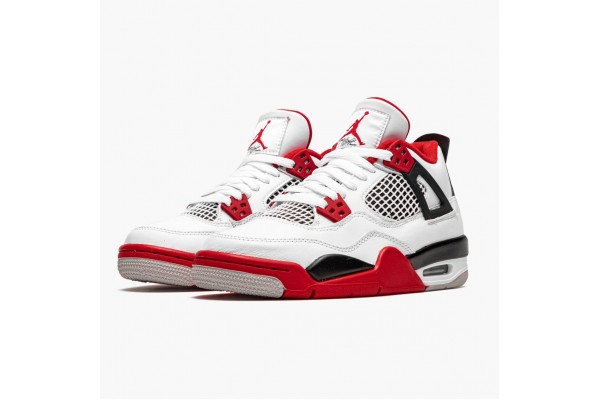 Air Jordan 4 Retro OG GS Fire Red 2020 Men 408452-160