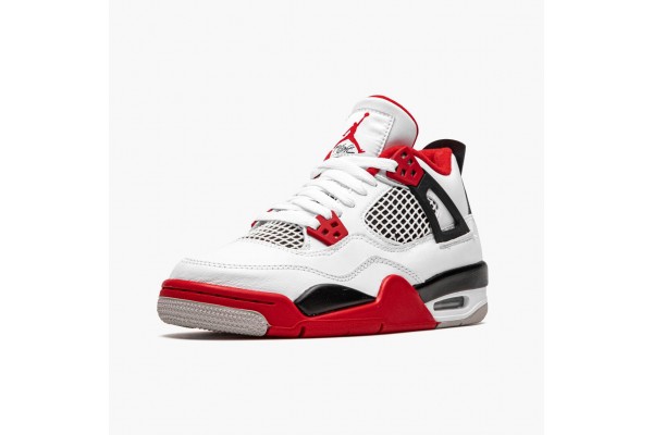 Air Jordan 4 Retro OG GS Fire Red 2020 Men 408452-160