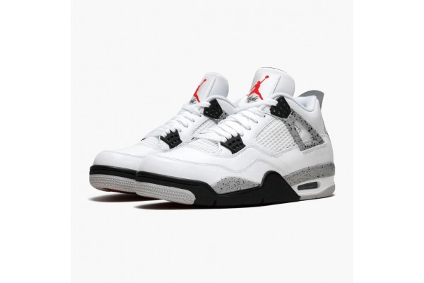 Air Jordan 4 Retro OG White Cement Men 840606-192