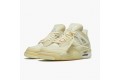 Air Jordan 4 Retro Off-White Sail Women/Men CV9388-100