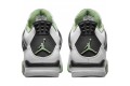 Air Jordan 4 Retro White Oil Green Dark Ash Men AQ9129-103