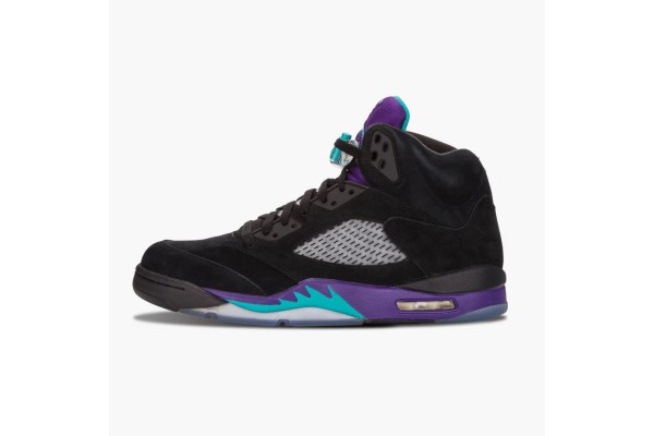 Air Jordan 5 Retro Black Grape Women/Men 136027-007