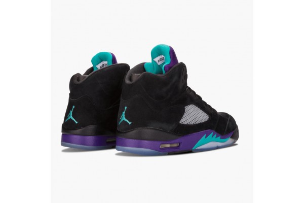 Air Jordan 5 Retro Black Grape Women/Men 136027-007