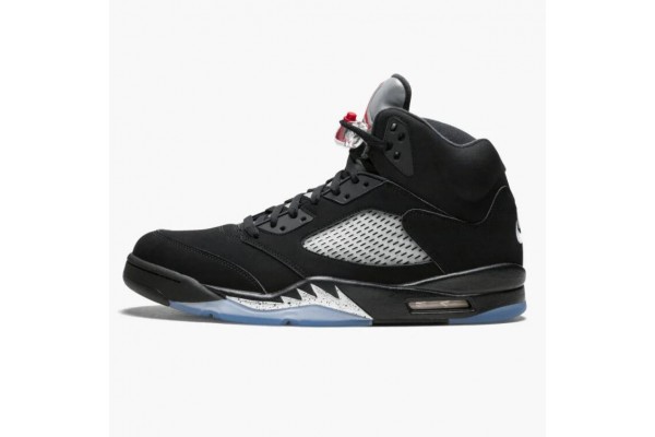 Air Jordan 5 Retro Black Women/Men 845035-003