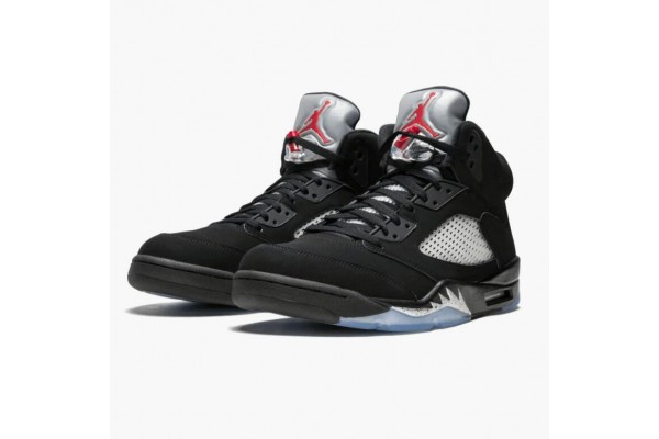 Air Jordan 5 Retro Black Women/Men 845035-003