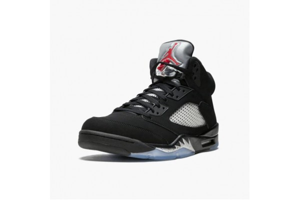 Air Jordan 5 Retro Black Women/Men 845035-003