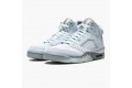 Air Jordan 5 Retro Bluebird With Silver White Women/Men DD9336-400