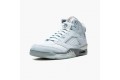 Air Jordan 5 Retro Bluebird With Silver White Women/Men DD9336-400