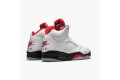 Air Jordan 5 Retro Fire Red Silver Tongue Men DA1911-102