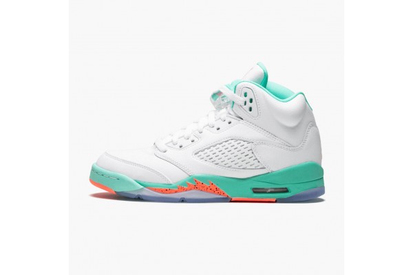 Air Jordan 5 Retro Light Aqua Women/Men 440892-100