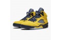 Air Jordan 5 Retro Michigan 2019 AmarilloCollege Navy Women/Men CQ9541-704