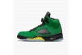 Air Jordan 5 Retro SE Oregon Green Yellow Women/Men CK6631-307