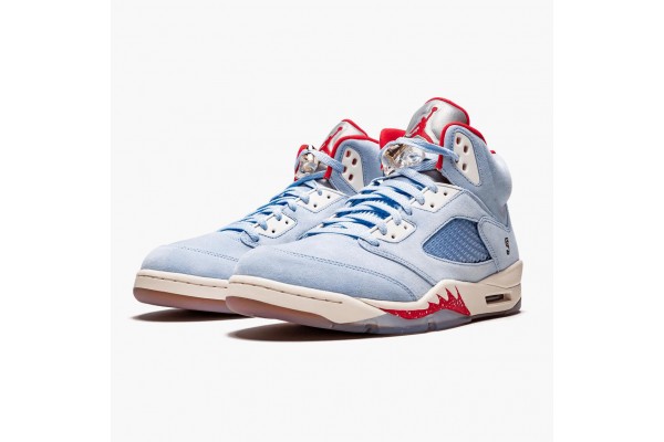 Air Jordan 5 Retro Trophy Room Ice Blue Women/Men CI1899-400