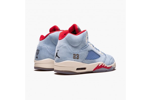 Air Jordan 5 Retro Trophy Room Ice Blue Women/Men CI1899-400