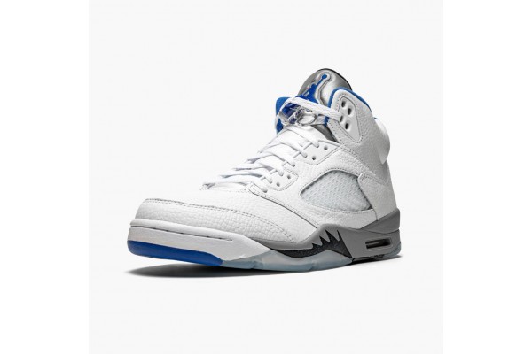 Air Jordan 5 Retro White Stealth Men DD0587-140