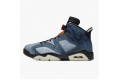 Air Jordan 6 Retro Washed Denim Women/Men 384664-060