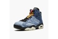 Air Jordan 6 Retro Washed Denim Women/Men 384664-060