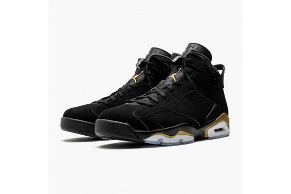 Air Jordan 6 Retro DMP 2020 Black Metallic Gold Men CT4954-007