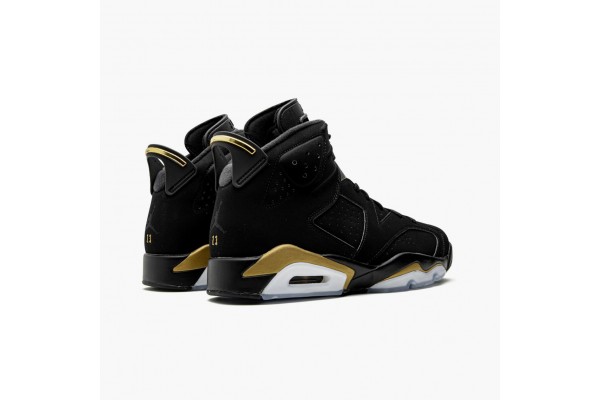 Air Jordan 6 Retro DMP 2020 Black Metallic Gold Men CT4954-007