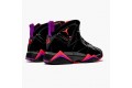 Air Jordan 7 Retro Black Patent Women/Men 313358-006