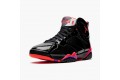 Air Jordan 7 Retro Black Patent Women/Men 313358-006