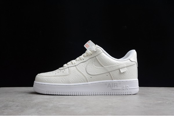 Nike Air Force 1 White Orange —— LV3369-100 Casual Shoes Unisex