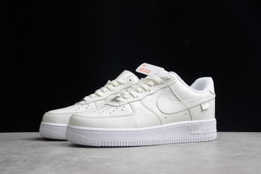 Nike Air Force 1 White Orange —— LV3369-100 Casual Shoes Unisex