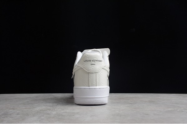 Nike Air Force 1 White Orange —— LV3369-100 Casual Shoes Unisex