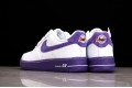 Nike Air Force 1 07 LV8 EMB White Court Purple——DB0264-100 Casual Shoes Unisex