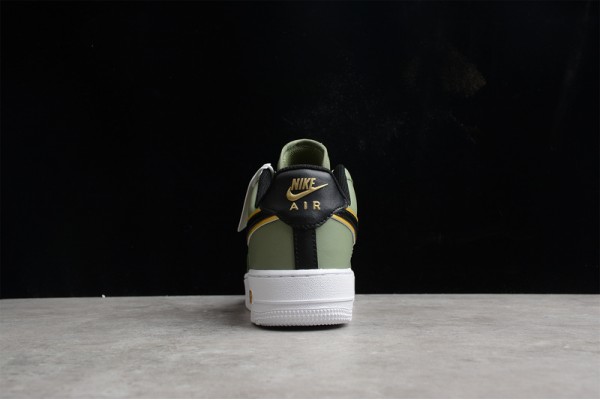 Nike Air Force 1 07 LV8 Metallic Swoosh Pack - Oil Green ——DA8481-300 Casual Shoes Unisex