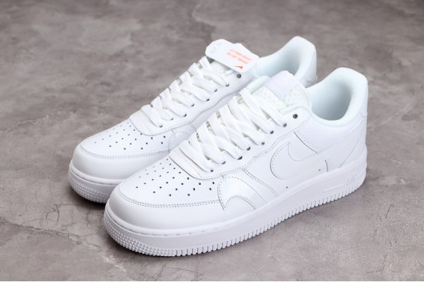 Nike Air Force 1 07 LV8 Misplaced Swoosh - Triple White —— CK7214-100 Casual Shoes Unisex