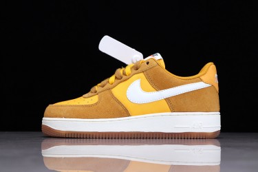 Nike Air Force 1 07 SE First Use - University Gold Gum ——DA8302-700 Casual Shoes Unisex