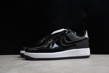 Nike Air Force 1 07 SE Premium Black Silver ——AH6827-001 Casual Shoes Unisex