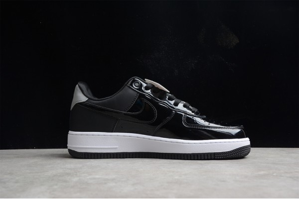 Nike Air Force 1 07 SE Premium Black Silver ——AH6827-001 Casual Shoes Unisex