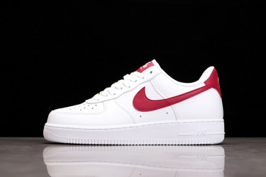 Nike Air Force 1 07 White Noble Red——315115-154 Casual Shoes Unisex