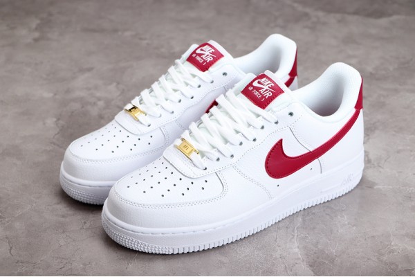 Nike Air Force 1 07 White Noble Red——315115-154 Casual Shoes Unisex