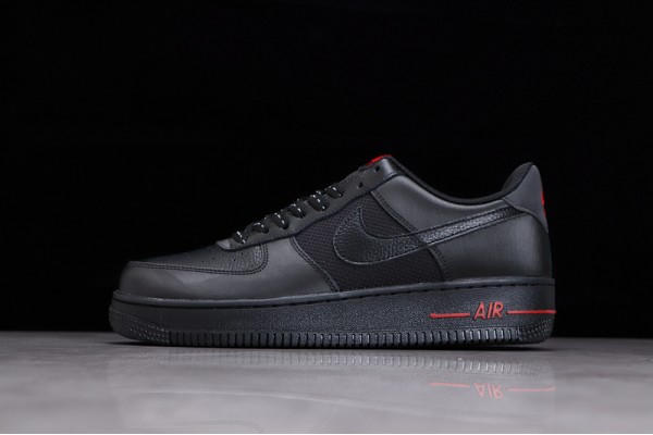 Nike Air Force 1 Black Red —— DO6389-001 Casual Shoes Unisex