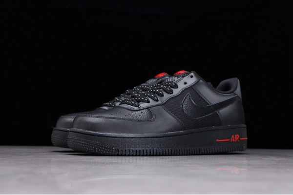 Nike Air Force 1 Black Red —— DO6389-001 Casual Shoes Unisex